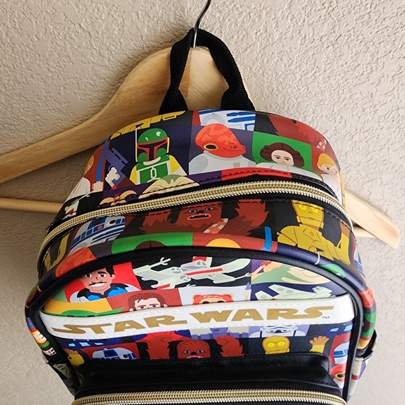 Disney Star Wars Character Mini Backpack - Picture 5 of 16